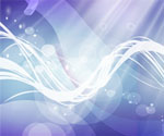 blue abstract love design